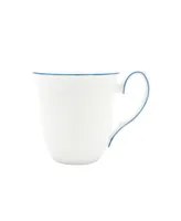 Twig New York Amelie Royal Blue Rim Mugs - Set of 2