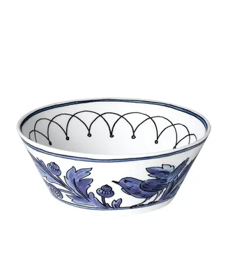 Twig New York Blue Bird Cereal Soup Bowl