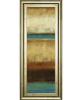 Classy Art Earth by Allison Pearce Framed Print Wall Art - 18" x 42"