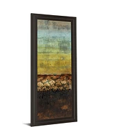 Classy Art Subterranean I by Lanie Loreth Framed Print Wall Art - 18" x 42"