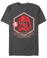 Star Wars Men's Rise Of Skywalker Red Trooper Power The Dark Side Short Sleeve T-Shirt