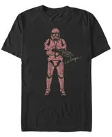 Star Wars Men's Rise Of Skywalker Red Sith Trooper Short Sleeve T-Shirt