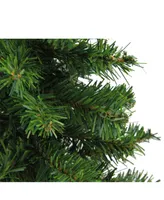 Northlight 12" Alpine Artificial Christmas Tree With Wood Base Table Top Decoration - Unlit