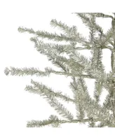 Northlight 5' Silver Tinsel Twig Artificial Christmas Tree - Unlit