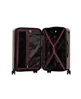 Triforce Luggage Lumina 26" Spinner Iridescent Geometric Design