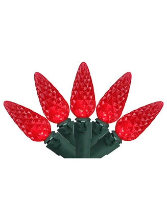 Northlight Set of 70 Red Led C6 Christmas Lights - Green Wire