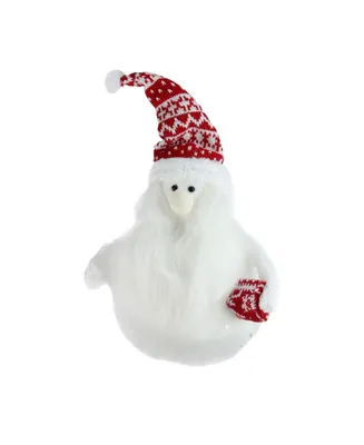 Northlight 9.25" Red and White "Nordic Noah" Santa Gnome Christmas decoration