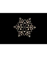 Northlight 13.5" Lighted Snowflake Christmas Window Silhouette Decoration