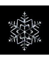 Northlight 16" Led Lighted Snowflake Christmas Window Silhouette Decoration