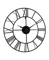 La Crosse Clock 404-3451 20" Metal Tower Wall Clock