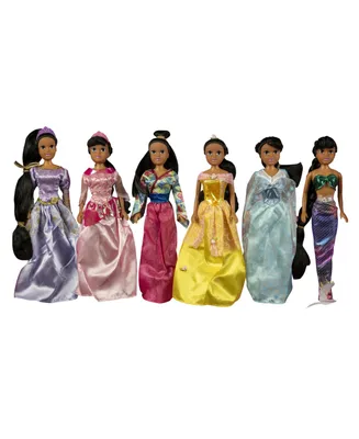 Smart Talent 11.5" African American Princess Dolls Gift Set