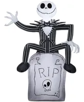 BuySeasons The Nightmare Before Christmas Airblown Jack Skellington