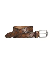 Johnston & Murphy Basketweave Belt