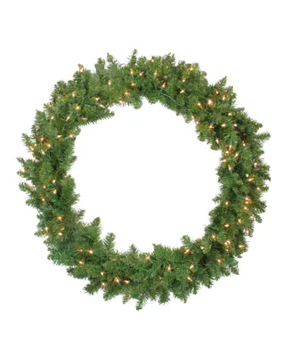 Northlight Pre-Lit Northern Pine Artificial Christmas Wreath