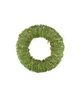 Northlight 12" Green Moss and Vine Artificial Spring Wreath
