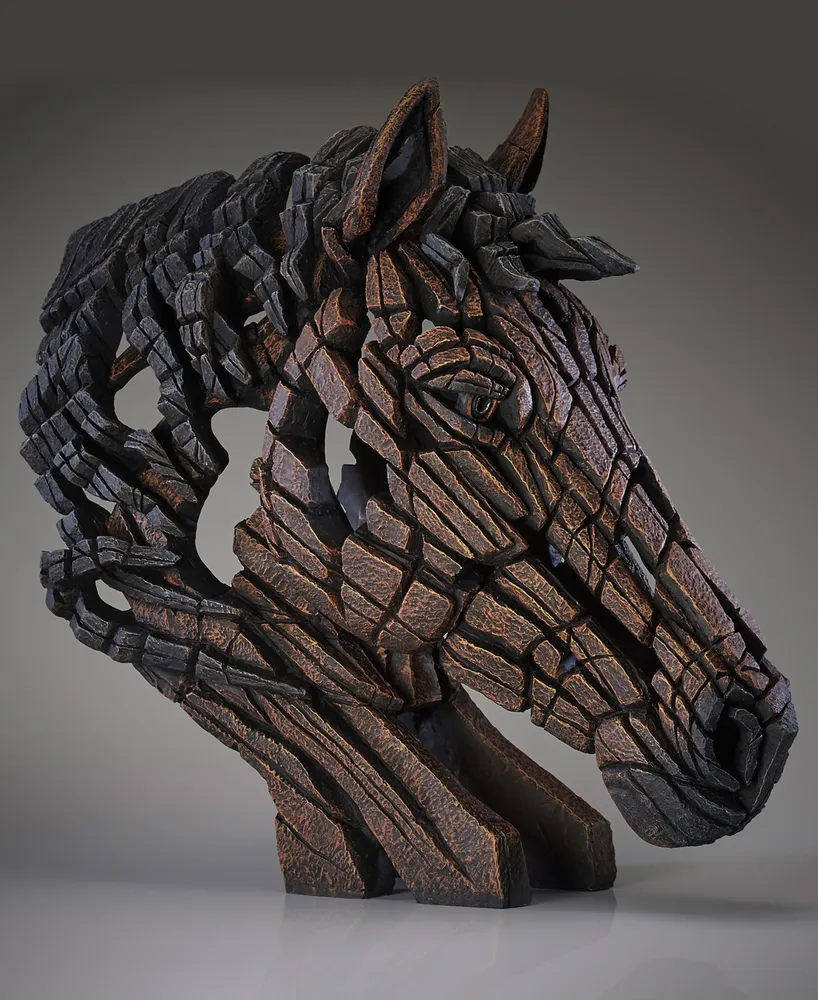 Enesco Edge Horse Bust