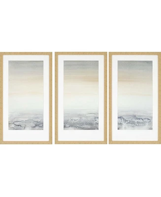 Paragon Sable Island Framed Wall Art Set of 3, 32" x 18"