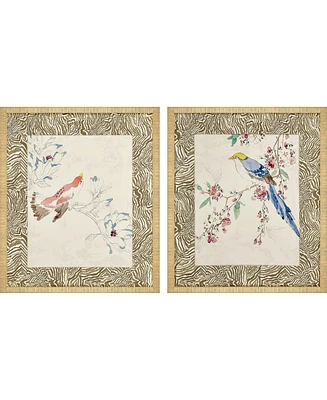 Paragon Rustic Paradise I Framed Wall Art Set of 2, 28" x 24"