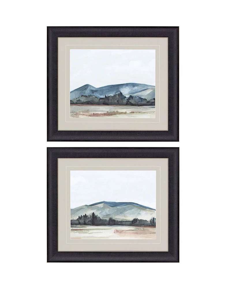 Paragon Farmhouse View Framed Wall Art Set of 2, 27" x 31"