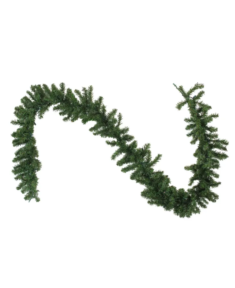 Northlight 9' Pre-Lit Led Canadian Pine Artificial Christmas Garland - Clear Lights