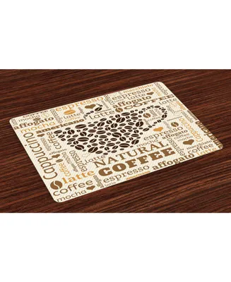 Ambesonne Modern Place Mats