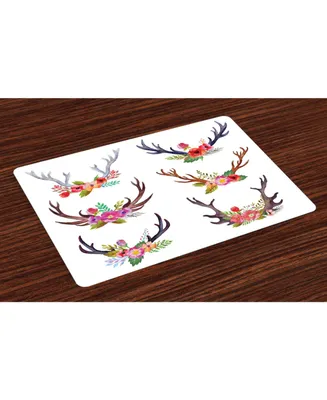 Ambesonne Antlers Place Mats
