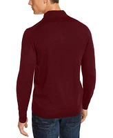 Club Room Men's Merino Wool Blend Polo Sweater, Created for Macy's