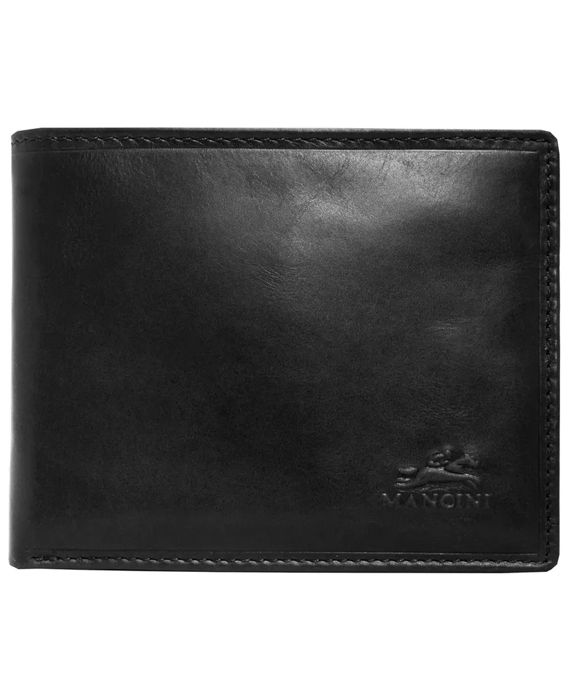 Men's Mancini Boulder Collection Rfid Secure Billfold with Removable Center Wing Passcase