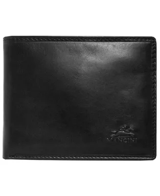 Men's Mancini Boulder Collection Rfid Secure Billfold with Removable Center Wing Passcase