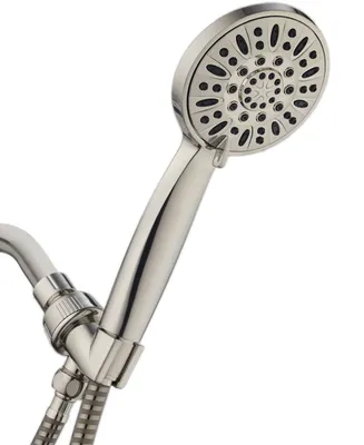AquaDance High-Pressure 6-setting Handheld Shower Head with Extra-long 6 Foot Hose