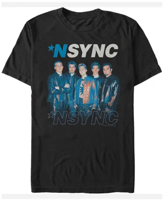 Fifth Sun N'Sync Men's Pop Star Style Poster Short Sleeve T-Shirt