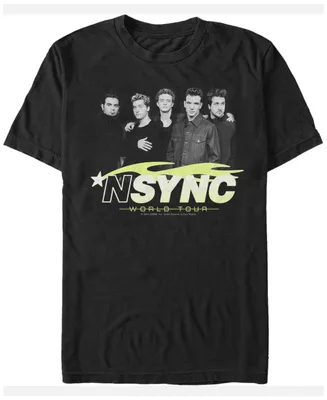 Fifth Sun N'Sync Men's World Tour Portrait Short Sleeve T-Shirt