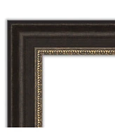 Amanti Art Impact Framed Bathroom Vanity Wall Mirror