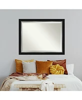 Amanti Art Eva Silver-tone Framed Bathroom Vanity Wall Mirror