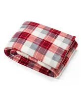 Closeout! Nautica Ultra Soft Plush Blanket, King