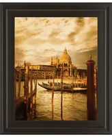 Classy Art Venezia Sunset Ii by Thompson Framed Print Wall Art, 22" x 26"