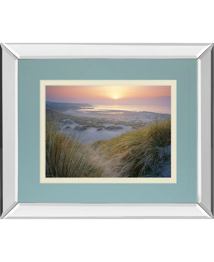 Classy Art Budle, Misty Sunset by Joe Cornish Mirror Framed Print Wall Art, 34" x 40"