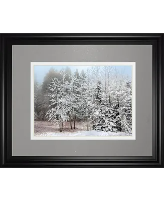 Classy Art Frosty Morning by Mike Jone Framed Print Wall Art, 34" x 40"