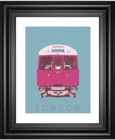Classy Art London Transport 3 by Ben James Framed Print Wall Art, 22" x 26"