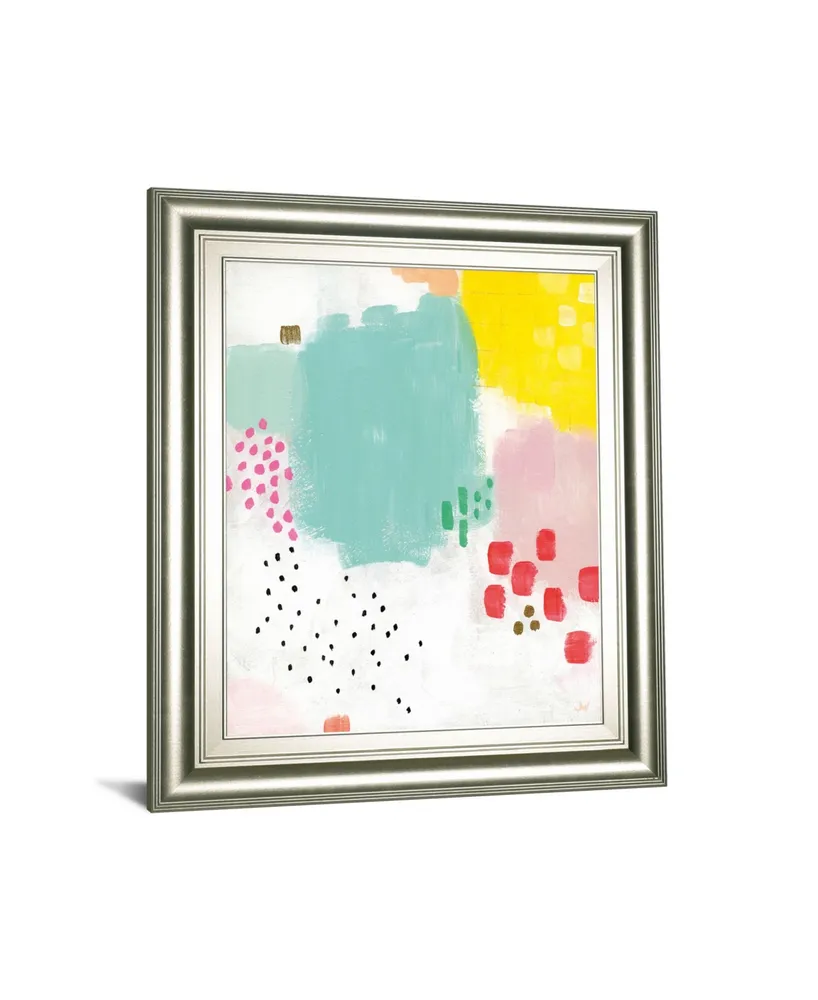 Classy Art Dots and Colors-Mattie by Joelle Wehkamp Framed Print Wall Art, 22" x 26"