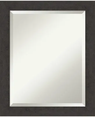 Amanti Art Rustic Plank Framed Bathroom Vanity Wall Mirror