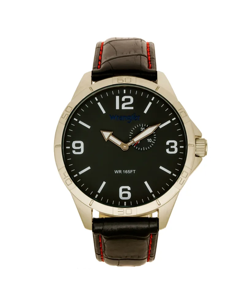 Buy Wrangler Mens Brown/Green Watch 48mm Antique Bronze Online at Lowest  Price Ever in India | Check Reviews & Ratings - Shop The World