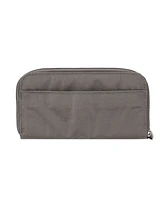 Travelon Rfid Blocking Double Zip Wallet