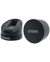 Citizen Men's Eco-Drive Axiom Black Leather Strap Watch 40mm AU1065-07E