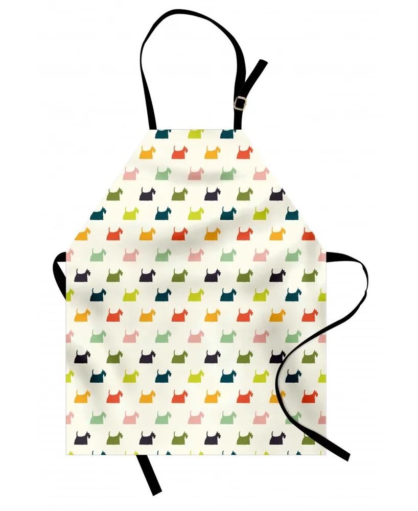 Ambesonne Scottie Dog Apron