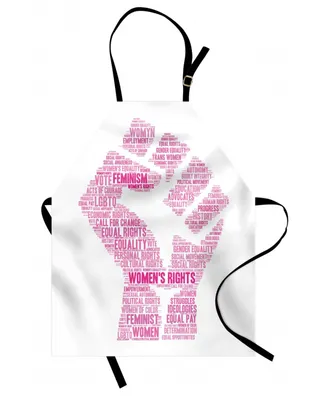 Ambesonne Feminist Apron