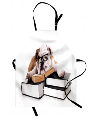 Ambesonne English Bulldog Apron