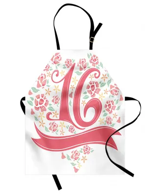 Ambesonne 16th Birthday Apron