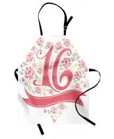 Ambesonne 16th Birthday Apron