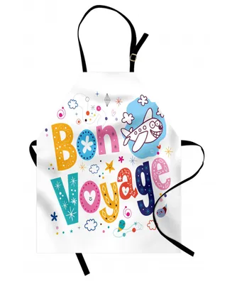 Ambesonne Going Away Party Apron